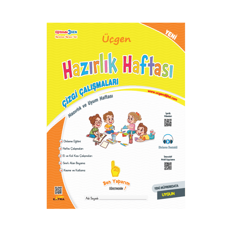 1. Sınıf – Üçgen Okuma Yazma Öğretmen Seti 2024
