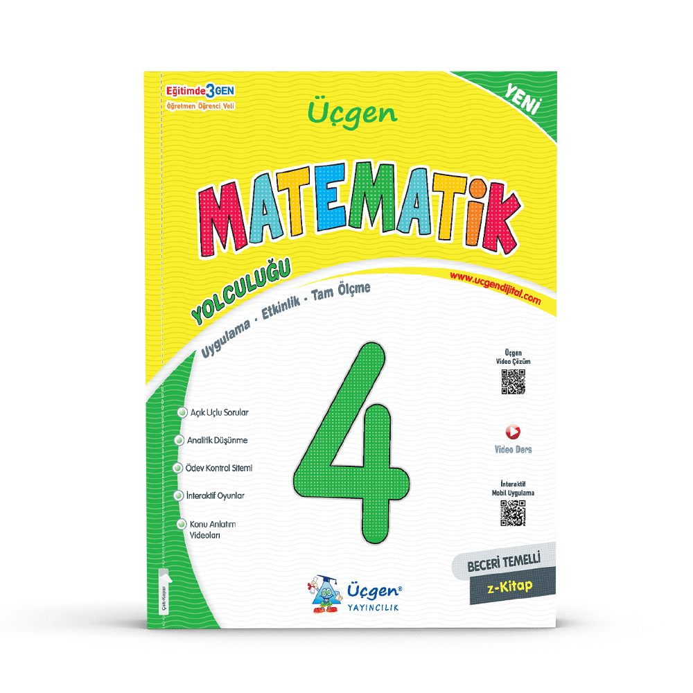 4.SINIF – BECERİ TEMELLİ İLKOKUL SETİ (Türkçe – Matematik – Fen – Sosyal – Ölçme ve İzleme – Hafta Sonu)