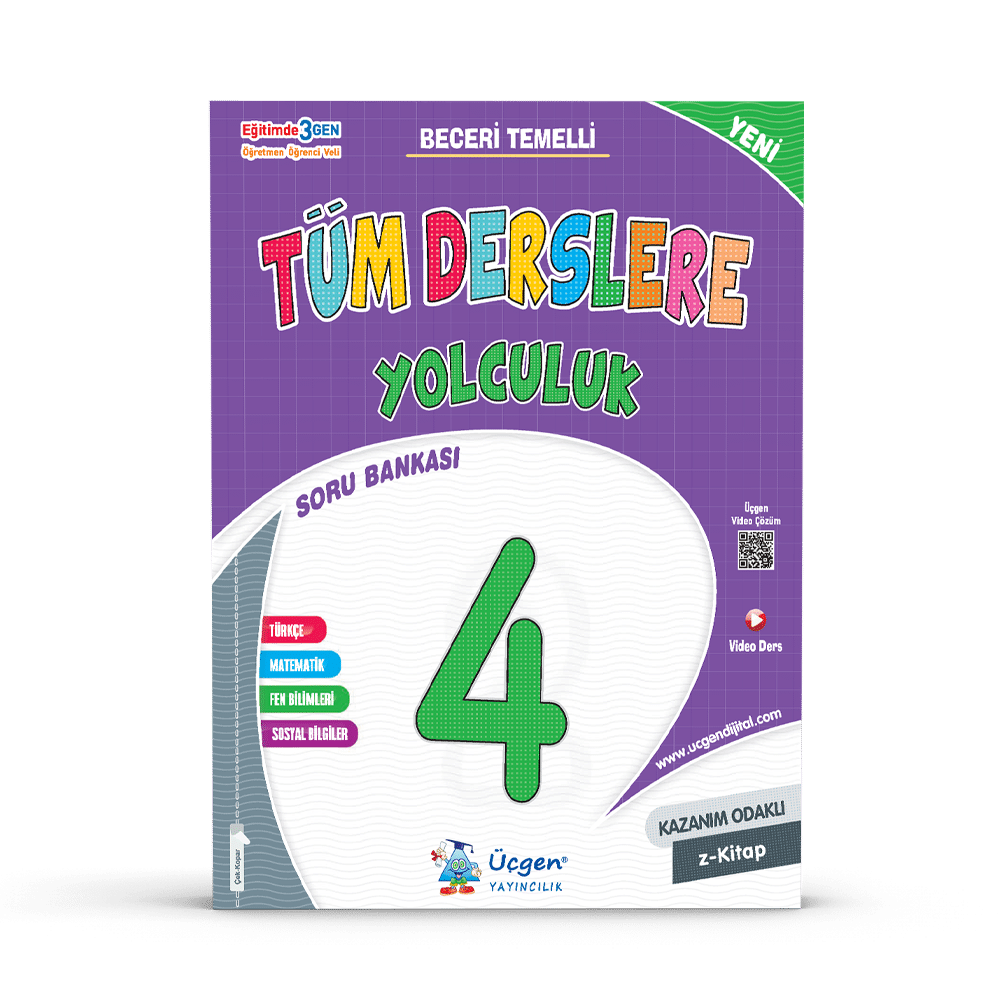 4.SINIF – SÜPER ÜÇLÜ – Kazandıran Kitaplar