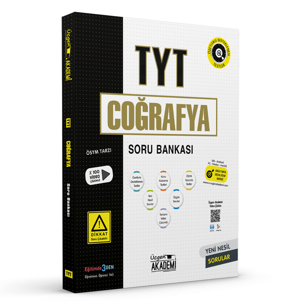 TYT – COĞRAFYA – Soru Bankası